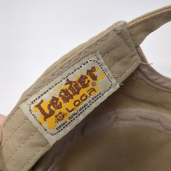 Cross Cadet Army Cap Brown One Size Adjustable Distressed Rhinestone Leader LOGA - Picture 8 of 8